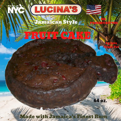 Lucina's Gourmet  Fruit Cake 64 oz.